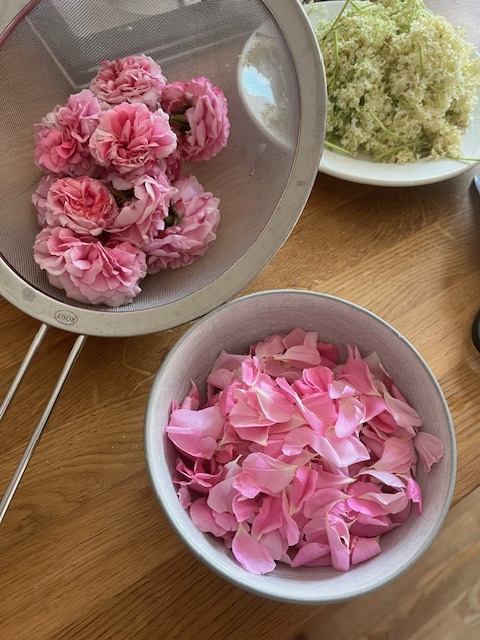 Blüten-Crunch & Blüten-Deko